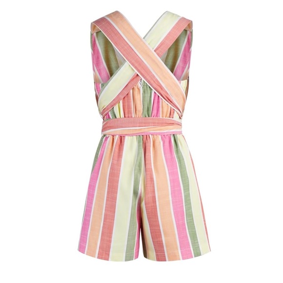 New York and Company Stripe Romper - Picture 5 of 5